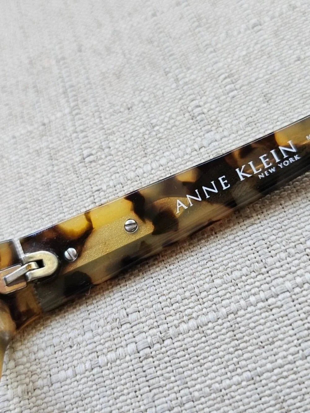 Anne Klein New York Eyeglasses Frame Brown Tortoise Eyewear Glasses AKNY3140